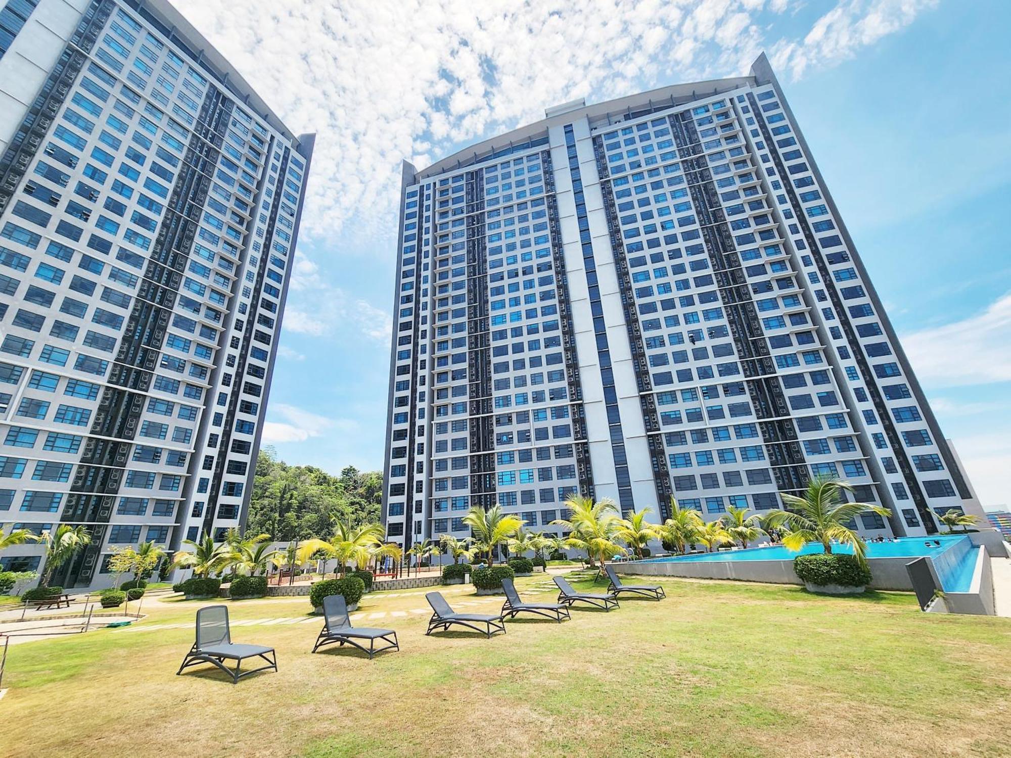 Jesselton Quay Kota Kinabalu City Centre By Lw Suites エクステリア 写真