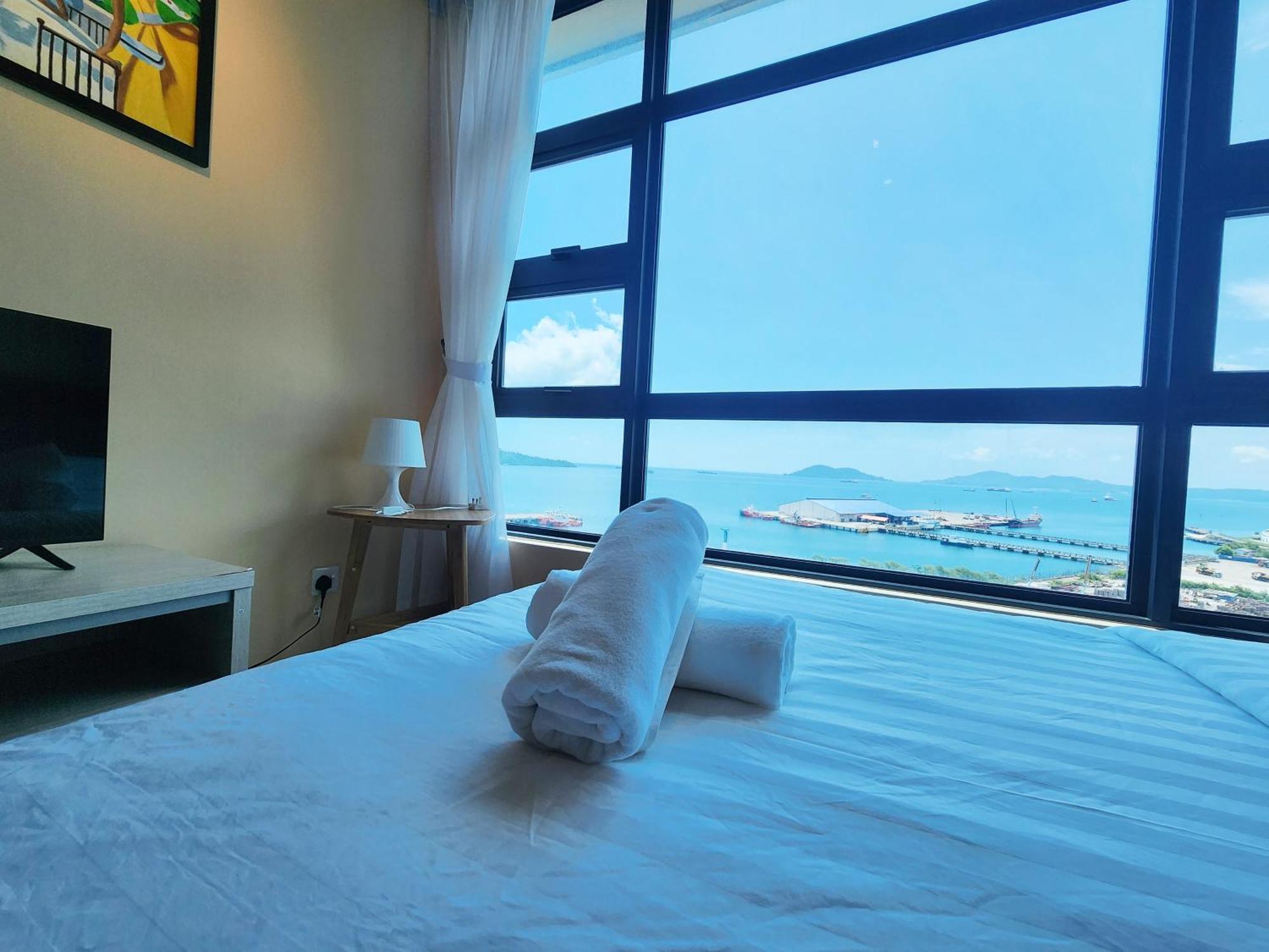 Jesselton Quay Kota Kinabalu City Centre By Lw Suites エクステリア 写真