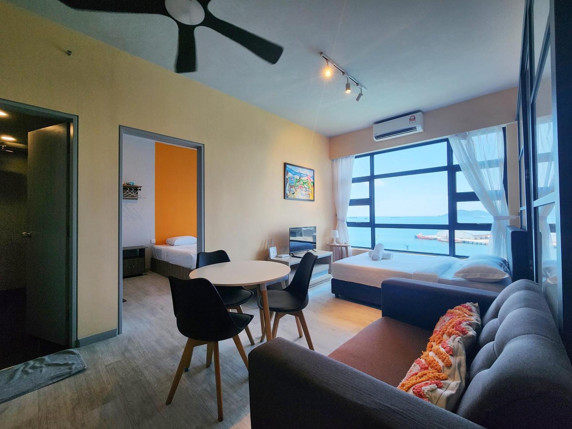 Jesselton Quay Kota Kinabalu City Centre By Lw Suites エクステリア 写真